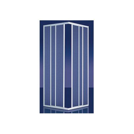 Plieger Economy douchecabine hoekinstap 90x90x185cm aluminium profiel 4283000