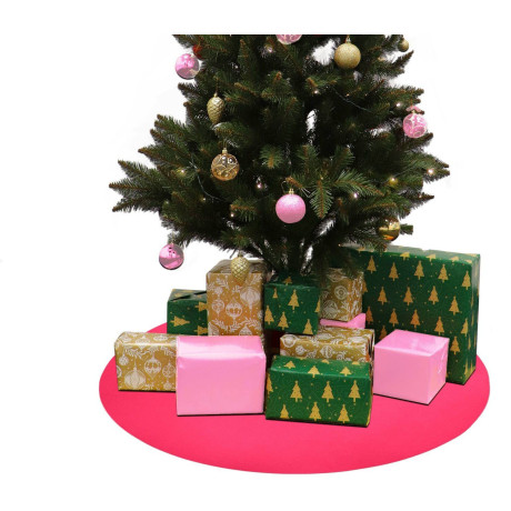 Primaflor-Ideen in Textil Boomkleed Kerstboom & Adventskrans ondergrond "REVExpo" in 3 maten, uni-kleuren, vilt onderlegger, antislip, kerst