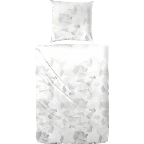 Primera Overtrekset Mako-satijn Sky Crystal (2-delig)