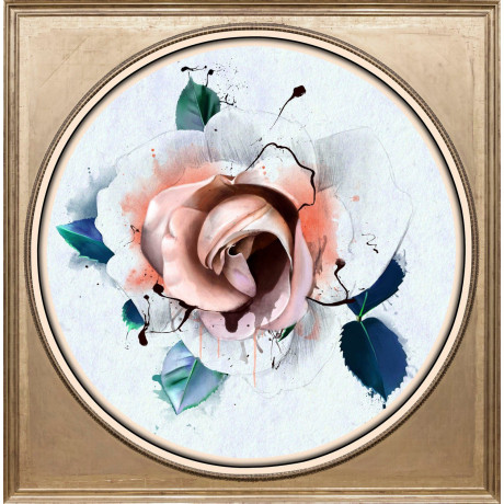 queence Artprint op acrylglas Bloemen Fine Art-print in galeriekwaliteit
