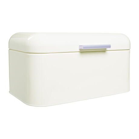 QUVIO Broodtrommel - 20 x 30 x 16 cm - Ijzer - Beige