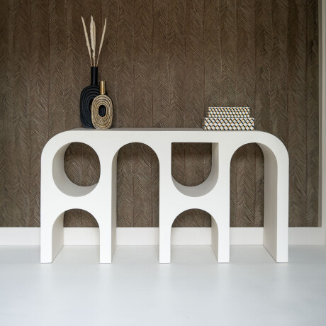 Richmond Sidetable 'Bloomstone' 150 x 35cm, kleur Wit