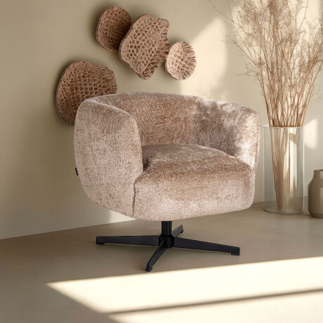 Richmond Draaifauteuil 'Estelle' Sheep, kleur Naturel