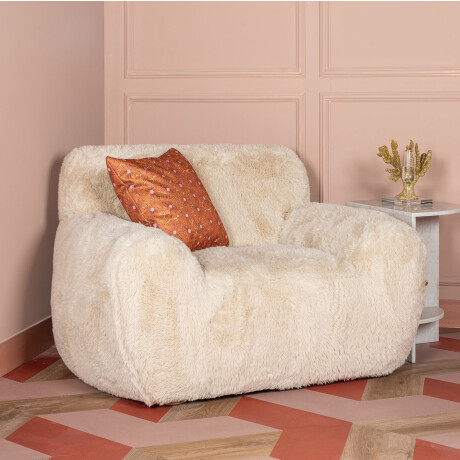 Richmond Fauteuil 'Comfy' Fluffy, kleur Zand
