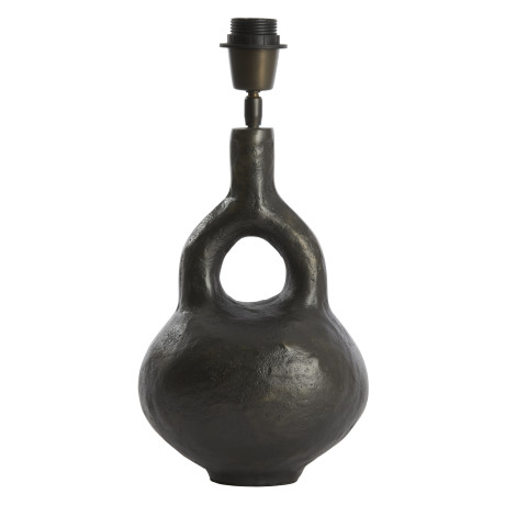 Light & Living Tafellamp 'Imola' 30cm, kleur Antraciet (excl. kap)