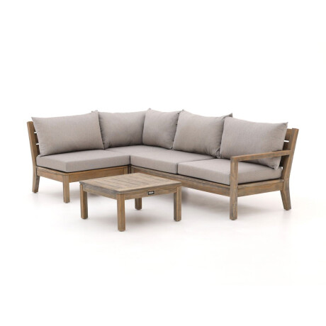 ROUGH Batang hoek loungeset 4-delig links - Laagste prijsgarantie!