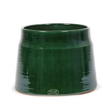 SERAX - Bloempot Groen-donker groen D 30 cm H 23 cm