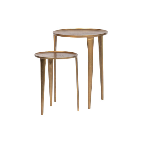 Set van 2 bijzettafels Medallion | BePureHome