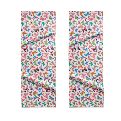 Set van 2 tafellopers Butterfly | DDDDD