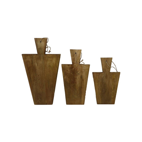 Set van 3 snijplanken Natural kegel | HSM Collection