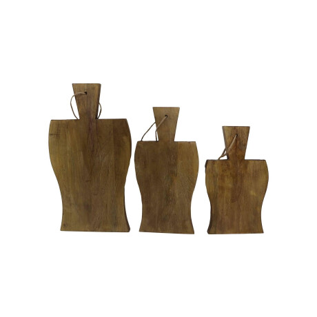Set van 3 snijplanken Natural organisch | HSM Collection