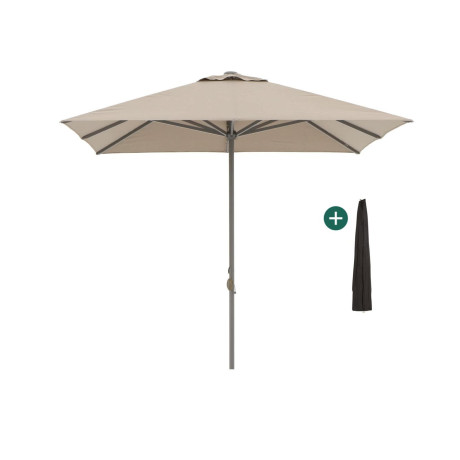 Shadowline Cuba parasol 300x300cm - Laagste prijsgarantie!