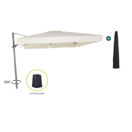 Shadowline Miami zweefparasol 300x300cm - Laagste prijsgarantie!