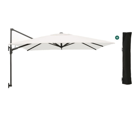 Shadowline muurparasol 250x250cm - Laagste prijsgarantie!