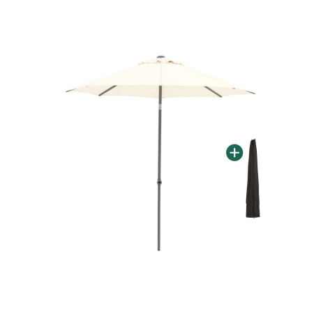 Shadowline Push-up parasol ø 250cm - Laagste prijsgarantie!