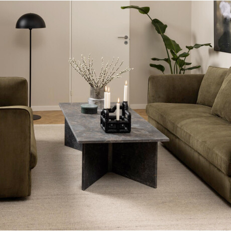 Bendt Salontafel 'Shaunika' Marmer, 140 x 70cm, kleur marron bruin