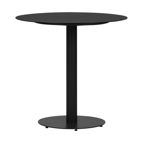 Sieb metalen tuintafel zwart - Ø70 x 72 cm