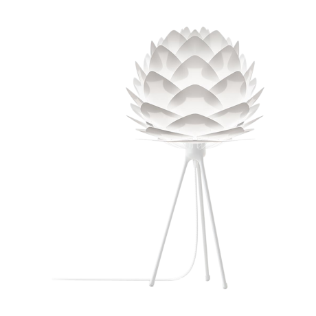 Silvia Mini tafellamp white - met tripod wit - Ø 32 cm