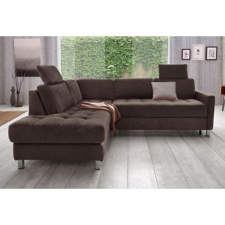sit&more Hoekbank Pablo L-vorm optioneel met slaapfunctie