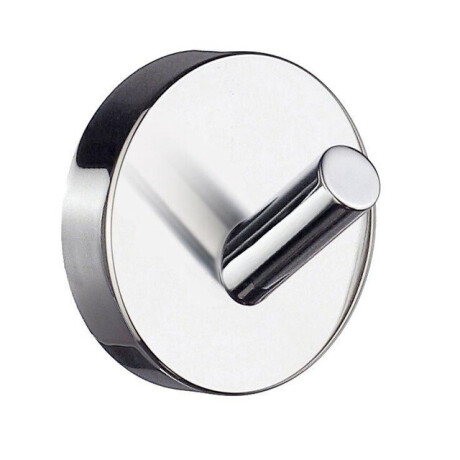 Smedbo Home Handdoekhaak - 4.8cm - enkel - chroom HK355
