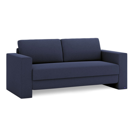 BRUNO Slaapbank 160cm in Blauw