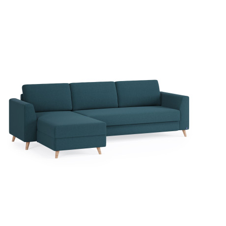 BRUNO Slaapbank 160cm in Turquoise