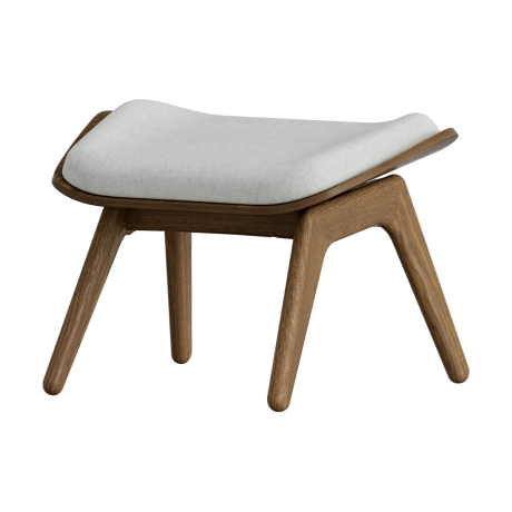 The Reader Ottoman houten voetenbank donker eiken - Sterling