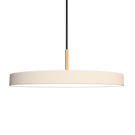 Asteria Medium hanglamp pearl white - met koordset - Ø 43 cm