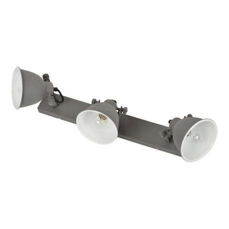 Urban Interiors Stoere spot 'Industrial' 3-lichts, kleur Vintage Grey
