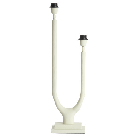 Light & Living Tafellamp 'Gavi' 2-Lamps, kleur Crème (excl. kap)