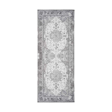 Valerie vloerkleed zwart - 200 x 80 cm