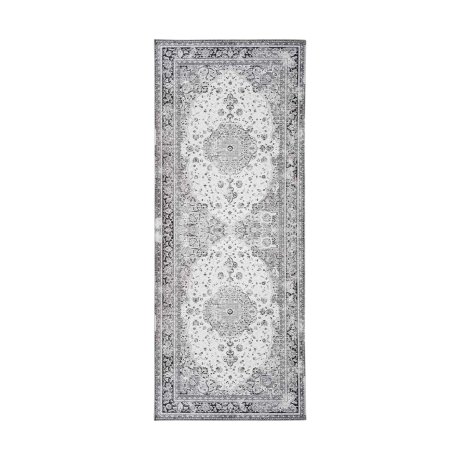 Valerie vloerkleed zwart - 200 x 80 cm