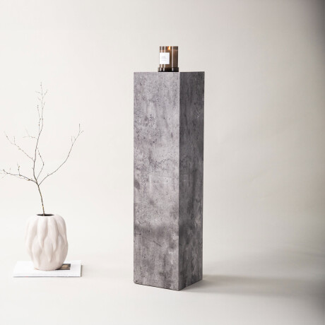 Nohr Zuil 'Nykole' Betonlook, 95cm hoog, kleur Grijs