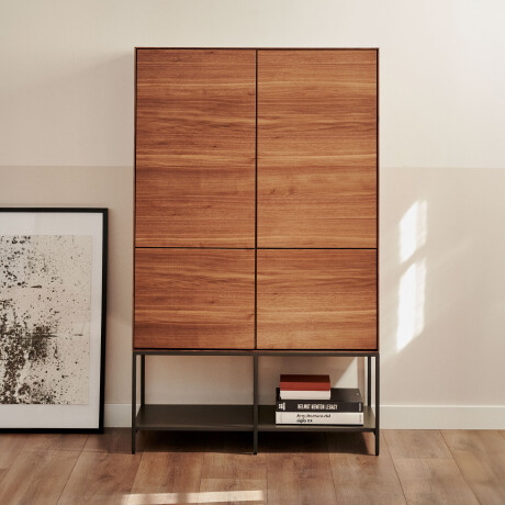 Kave Home Opbergkast 'Vedrana' Walnoot, 160 x 98cm