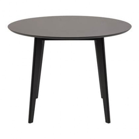 "by fonQ basic Crow Eettafel - Ø 105 cm - Zwart "