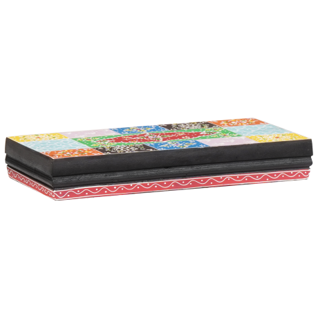 vidaXL 3-delige wandplankenset 100x20x6 cm van massief mangohout