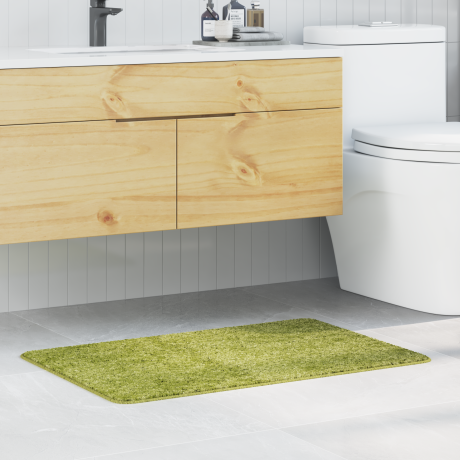 vidaXL Badmat rechthoekig anti-slip 60x90 cm polypropeen groen