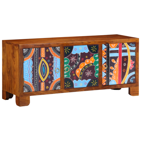 vidaXL Halbankje 100x35x45 cm massief acaciahout