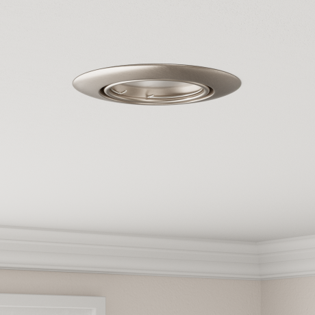 vidaXL Inbouwspotlights 6 stuks Rond GU10 Zilver Ø90 mm Staal