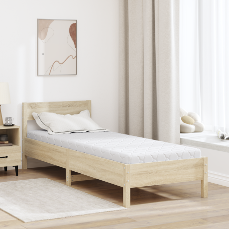 vidaXL Matrassen Wit 160 x 80 cm 100% polyester stof