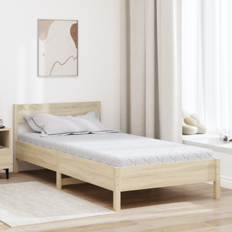 vidaXL Matrassen Wit 190 x 90 cm 100% polyester stof