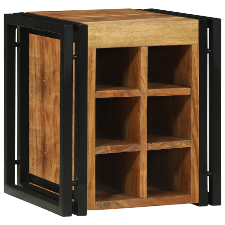 vidaXL Wijnrek 34,5x35x39 cm Massief Acaciahout