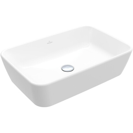 Villeroy & Boch Architectura waskom 60x40.5x15.5cm - Rechthoek met overloopgat Wit Alpin glans Ceramic 5a276001