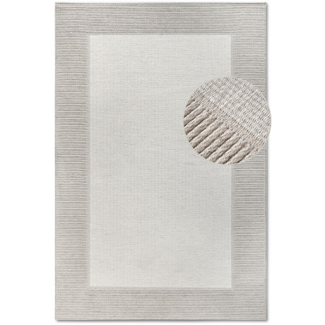 Villeroy & Boch Wollen kleed Johann Scheerwol, wol, natuur, woonkamer, slaapkamer, boho, scandi