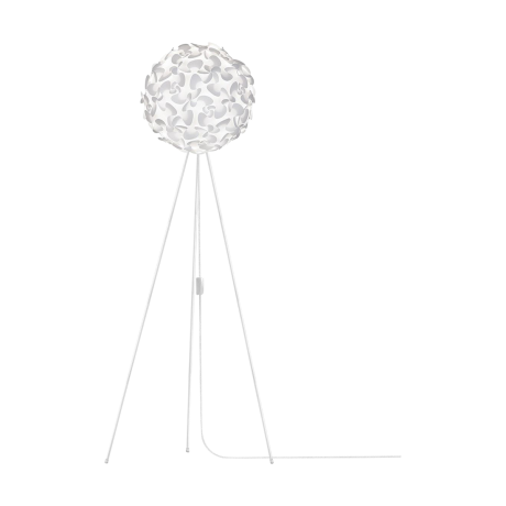 Lora Medium vloerlamp white - met vloer tripod wit - Ø 45 cm