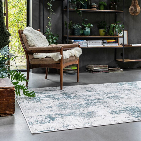 Vloerkleed Vintage Babylon - 160x240 Cm - Petrol 240x160cm - Polypropyleen - Dekbed-Discounter.nl