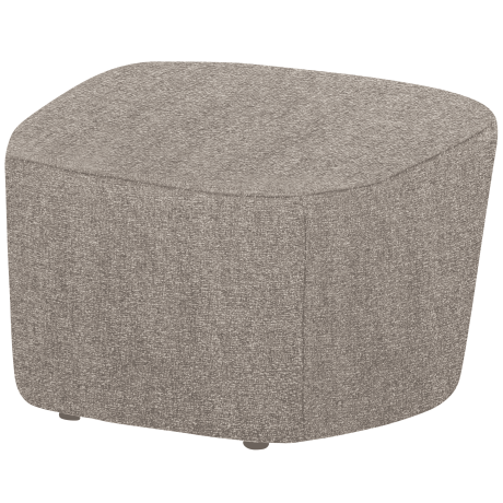 vtwonen Hocker 'Lofty' Geweven stof, kleur Naturel
