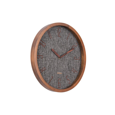 Wandklok Canvas melange | KARLSSON