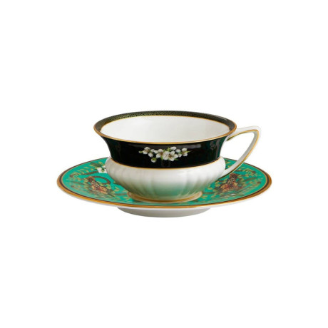 Wedgwood Wonderlust Emerald Forest kop en schotel 15 cl