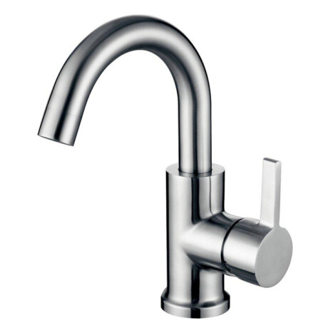 Xellanz Wes wastafelkraan met coldstart en draaibare uitloop geborsteld RVS 24.3712